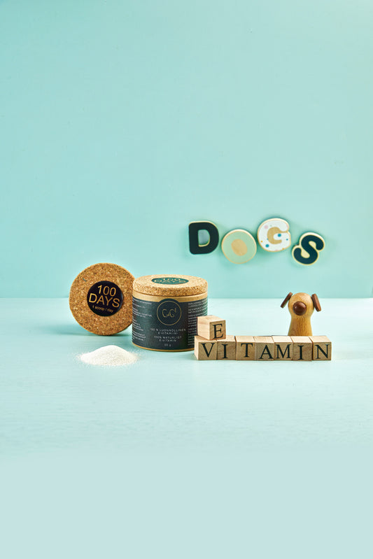 NEU: CdGE – natürliches Vitamin-E-Pulver für Hunde